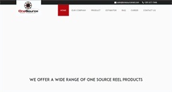 Desktop Screenshot of onesourcereel.com